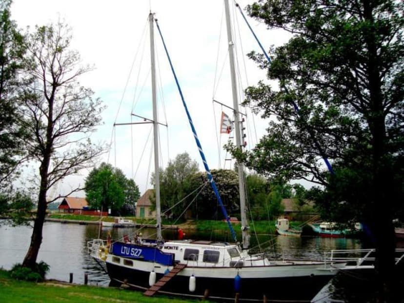 Išvyka jachta į Mingės kaimą