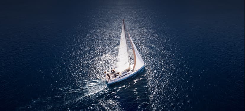 Plaukimas jachta Kuršių mariomis