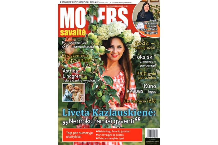 MOTERS SAVAITĖ prenumerata (6 mėn.)