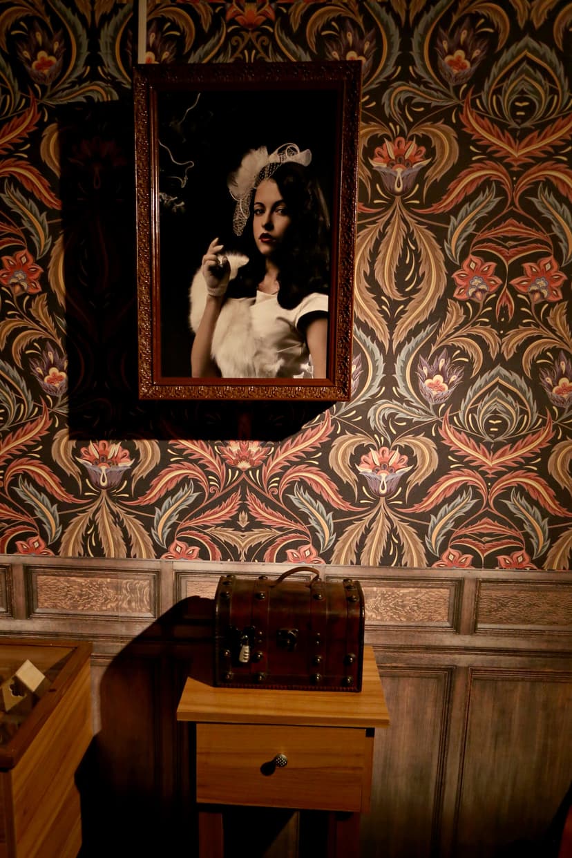 Galvosūkių kambarys „Apleista miško trobelė“