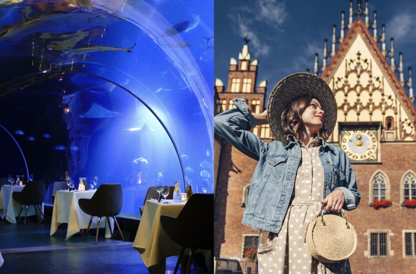 Povandeninė vakarienė dviems Lenkijoje su nakvyne