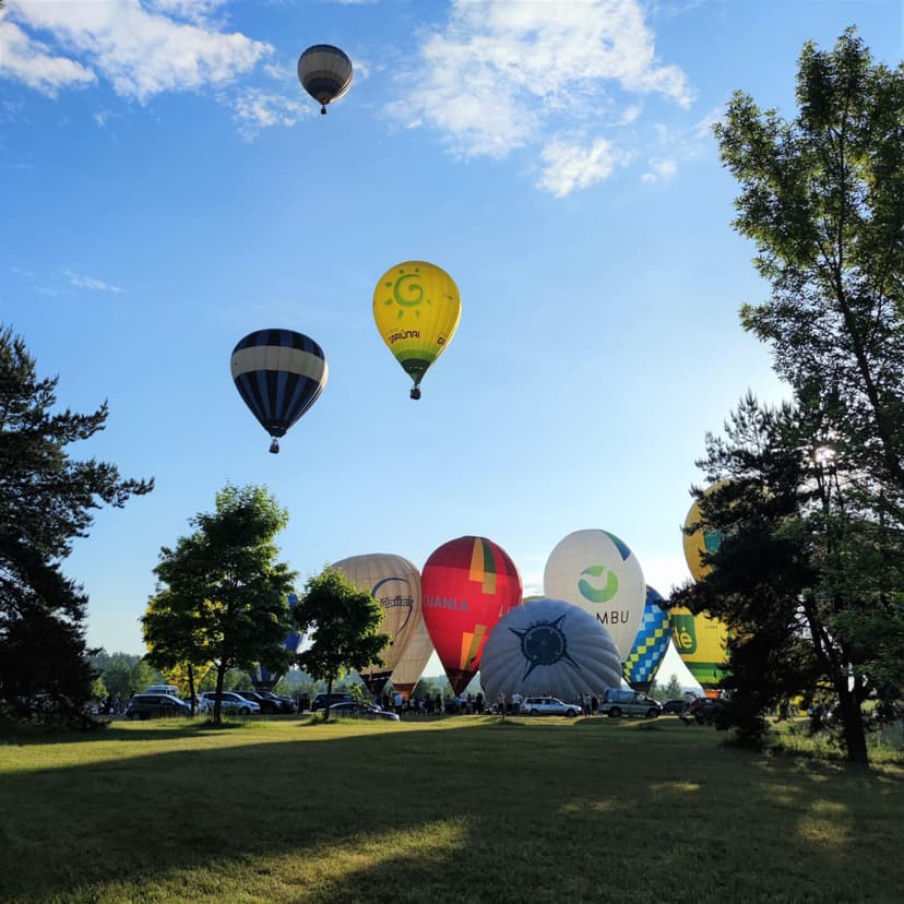 Skrydis oro balionu Trakuose 1 asm. su „Balionautojas“ komanda