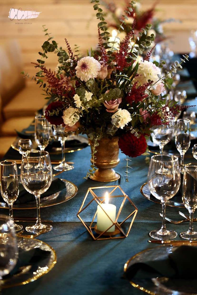 Lietuviškų patiekalų degustacinė vakarienė dviem