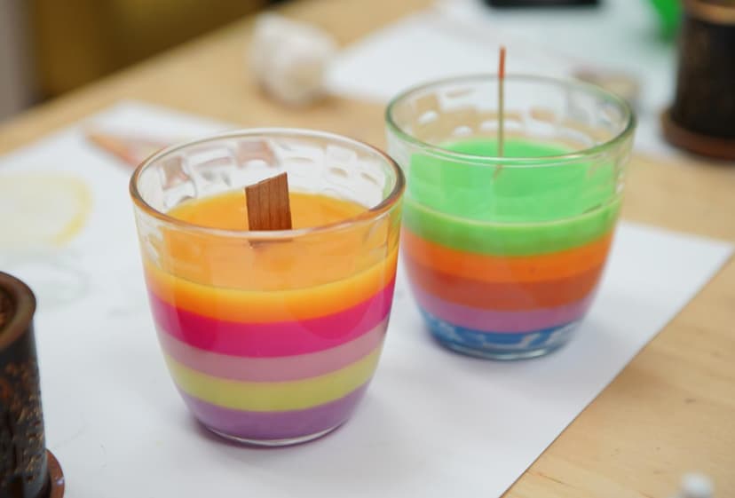 Sojų vaško žvakių dirbtuvės