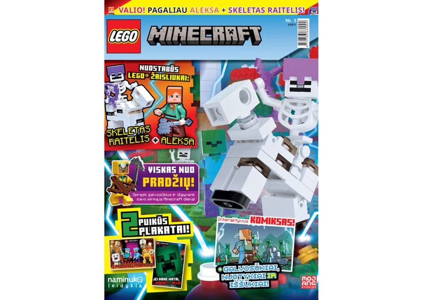 Žurnalo „LEGO Minecraft“ prenumerata (6 mėn.)