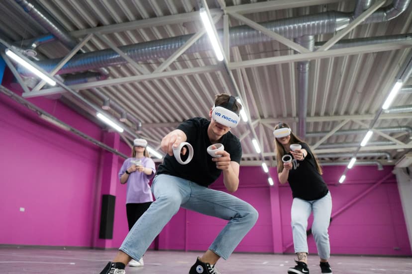 „VR ARENA“ komandinė pramoga Panevėžyje