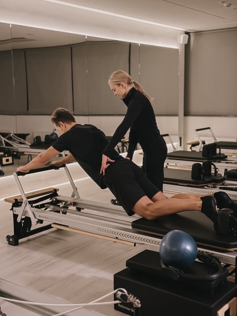 „My Pilates“ individuali treniruotė su „Reformer“ treniruokliu