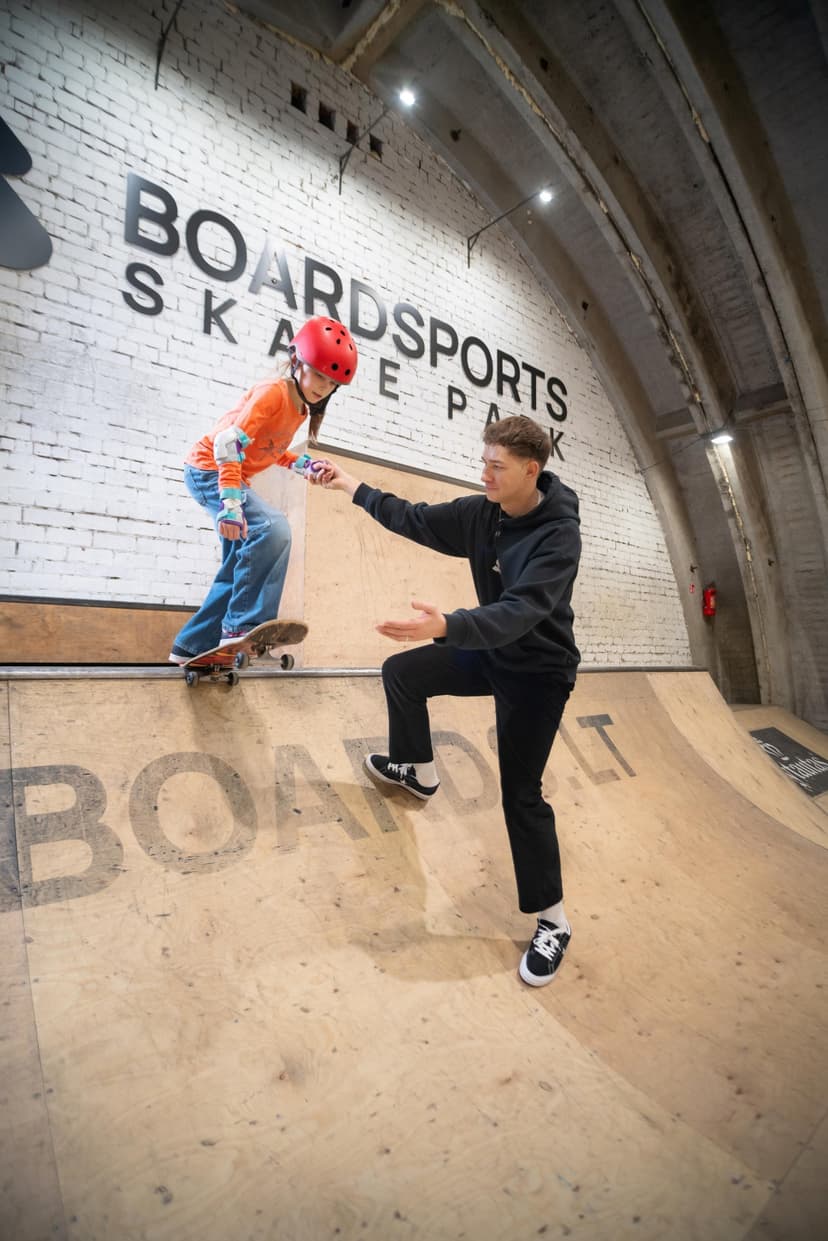 Asmeninė riedlenčių pamoka „Boardsports Skatepark“