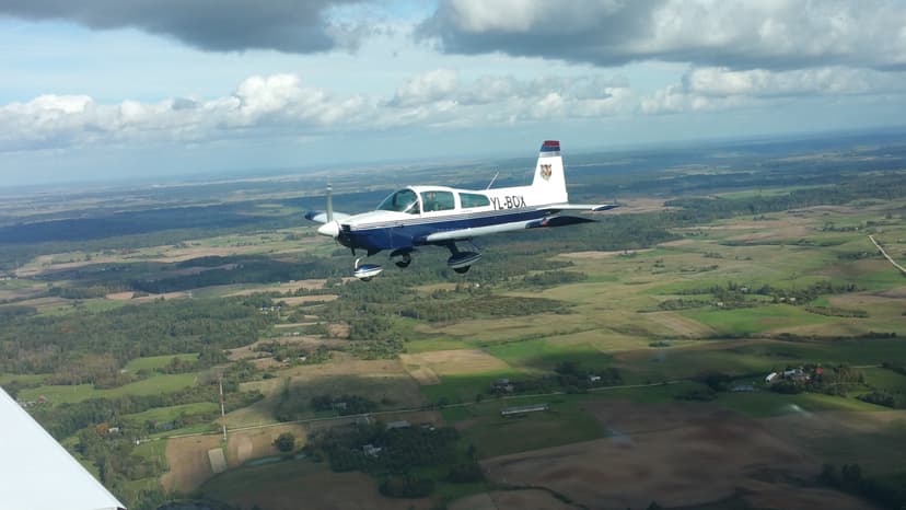 Nepamirštamas apžvalginis skrydis virš Kauno