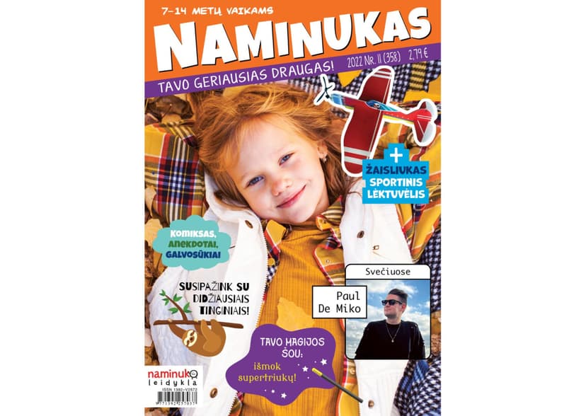 Žurnalo „Naminukas“ prenumerata (6 mėn.)