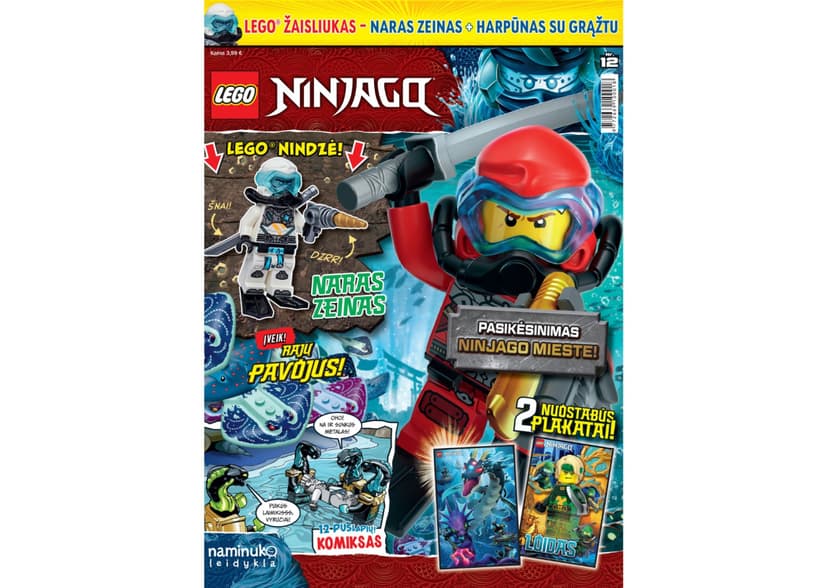 Žurnalo „LEGO Ninjago“ prenumerata (6 mėn.)