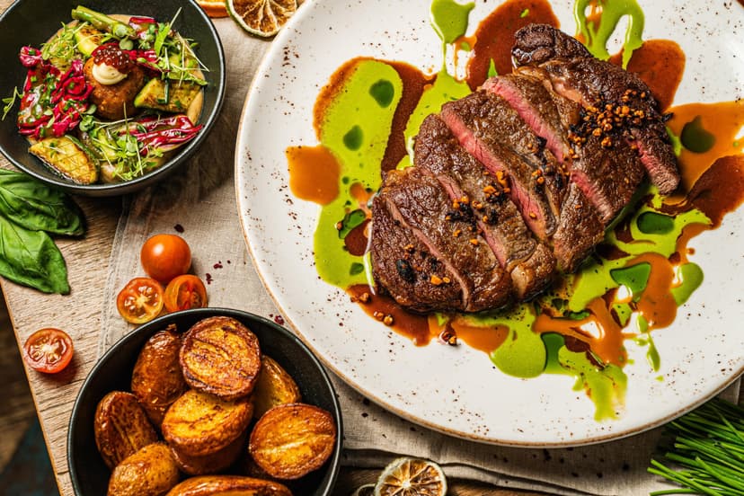 5 patiekalų vakarienė DVIEM restorane „Botanist“