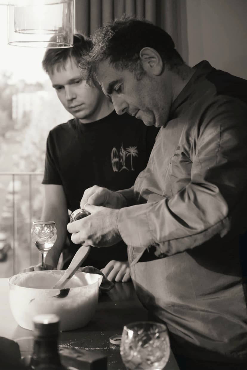 Virtuvės šefo iš Italijos vakarienė Jūsų namuose 8 asm.