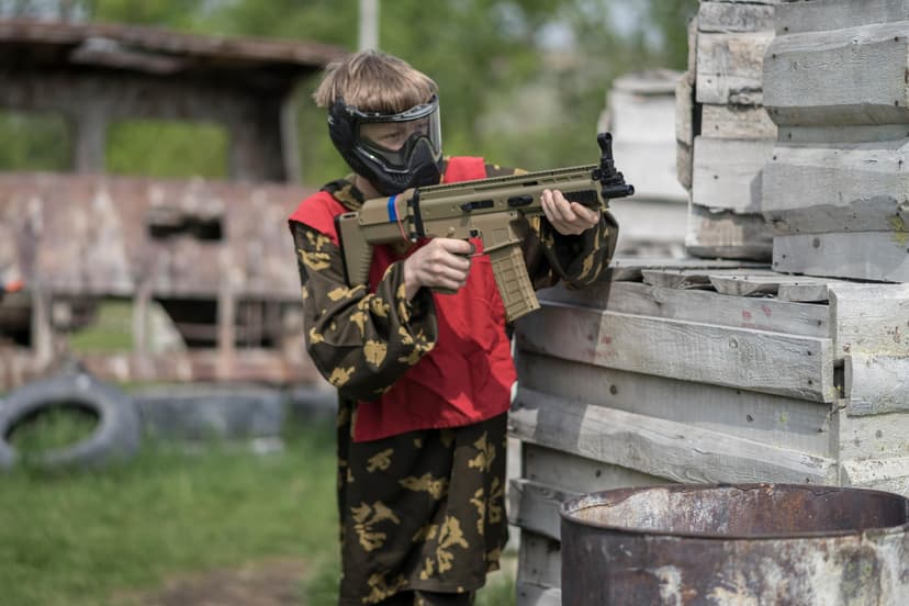 Airsoft War – šratasvydžio žaidimas vaiko gimtadieniui