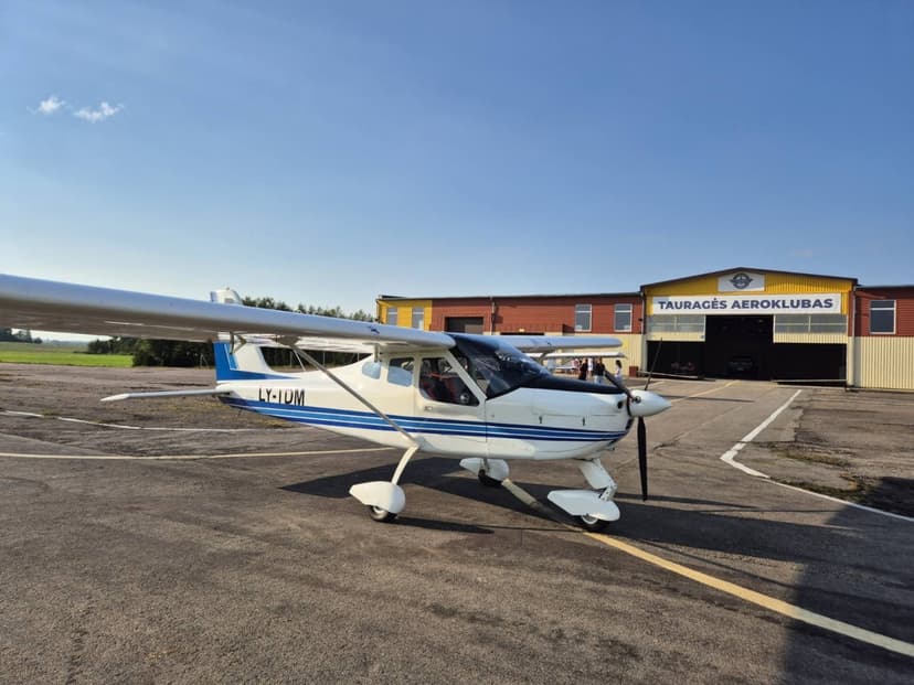 Apžvalginis skrydis 1 asm. (15 min.)