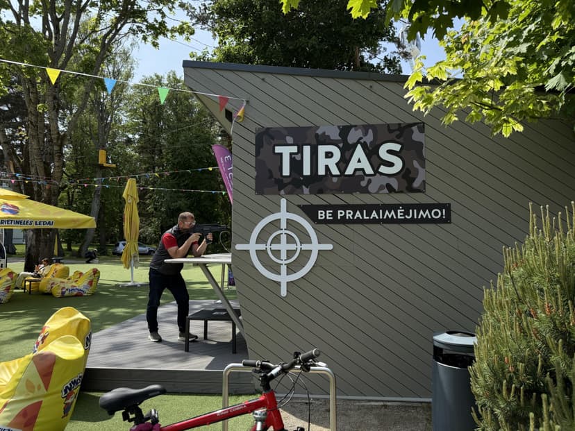 Tiras be pralaimėjimo „Palangos vasaros parke“ (10 šūvių)